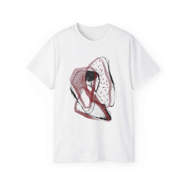 Abstract Graphic Tee — Minimalist Unisex Cotton Shirt by sandrostarr